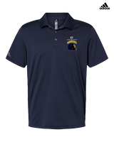 Montoursville HS Football Helmet - Mens Adidas Polo