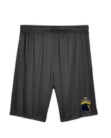 Montoursville HS Football Helmet - Mens Training Shorts with Pockets