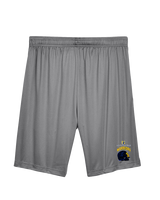 Montoursville HS Football Helmet - Mens Training Shorts with Pockets