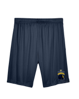 Montoursville HS Football Helmet - Mens Training Shorts with Pockets
