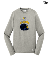 Montoursville HS Football Helmet - New Era Performance Long Sleeve