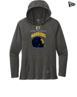 Montoursville HS Football Helmet - New Era Tri-Blend Hoodie