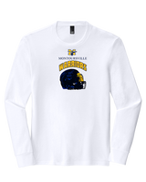 Montoursville HS Football Helmet - Tri-Blend Long Sleeve