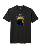 Montoursville HS Football Helmet - Tri-Blend Shirt