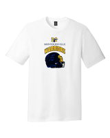 Montoursville HS Football Helmet - Tri-Blend Shirt