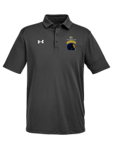 Montoursville HS Football Helmet - Under Armour Mens Tech Polo