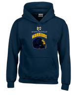 Montoursville HS Football Helmet - Unisex Hoodie
