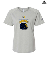 Montoursville HS Football Helmet - Womens Adidas Performance Shirt