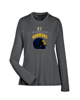 Montoursville HS Football Helmet - Womens Performance Longsleeve
