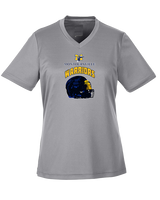 Montoursville HS Football Helmet - Womens Performance Shirt