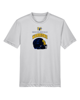 Montoursville HS Football Helmet - Youth Performance Shirt