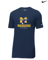 Montoursville HS Football Shadow - Mens Nike Cotton Poly Tee