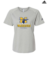 Montoursville HS Football Shadow - Womens Adidas Performance Shirt