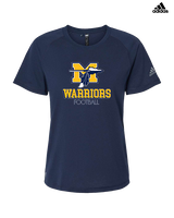 Montoursville HS Football Shadow - Womens Adidas Performance Shirt