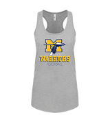 Montoursville HS Football Shadow - Womens Tank Top