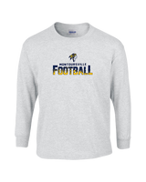 Montoursville HS Football Splatter - Cotton Longsleeve