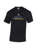 Montoursville HS Football Splatter - Cotton T-Shirt