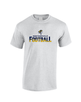 Montoursville HS Football Splatter - Cotton T-Shirt