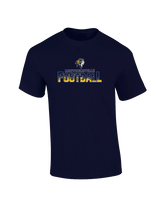 Montoursville HS Football Splatter - Cotton T-Shirt