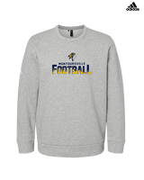 Montoursville HS Football Splatter - Mens Adidas Crewneck