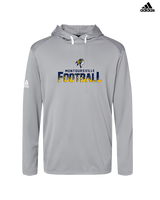 Montoursville HS Football Splatter - Mens Adidas Hoodie