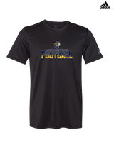 Montoursville HS Football Splatter - Mens Adidas Performance Shirt