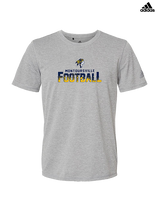 Montoursville HS Football Splatter - Mens Adidas Performance Shirt