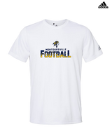 Montoursville HS Football Splatter - Mens Adidas Performance Shirt