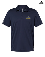 Montoursville HS Football Splatter - Mens Adidas Polo