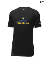 Montoursville HS Football Splatter - Mens Nike Cotton Poly Tee