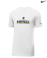 Montoursville HS Football Splatter - Mens Nike Cotton Poly Tee