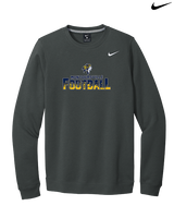 Montoursville HS Football Splatter - Mens Nike Crewneck