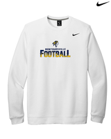 Montoursville HS Football Splatter - Mens Nike Crewneck