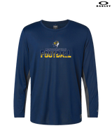 Montoursville HS Football Splatter - Mens Oakley Longsleeve