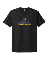 Montoursville HS Football Splatter - Mens Select Cotton T-Shirt
