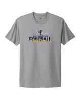 Montoursville HS Football Splatter - Mens Select Cotton T-Shirt