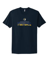 Montoursville HS Football Splatter - Mens Select Cotton T-Shirt