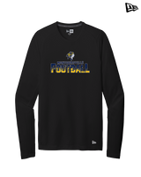 Montoursville HS Football Splatter - New Era Performance Long Sleeve