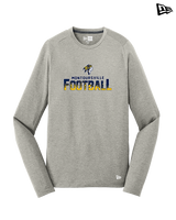 Montoursville HS Football Splatter - New Era Performance Long Sleeve