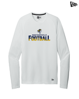 Montoursville HS Football Splatter - New Era Performance Long Sleeve