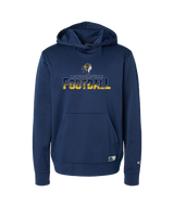 Montoursville HS Football Splatter - Oakley Performance Hoodie