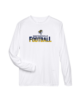 Montoursville HS Football Splatter - Performance Longsleeve