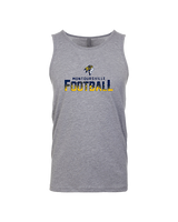 Montoursville HS Football Splatter - Tank Top