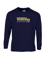 Montoursville HS Football Stripes - Cotton Longsleeve