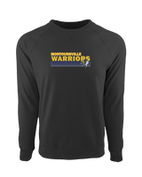 Montoursville HS Football Stripes - Crewneck Sweatshirt