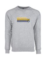 Montoursville HS Football Stripes - Crewneck Sweatshirt