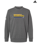 Montoursville HS Football Stripes - Mens Adidas Crewneck