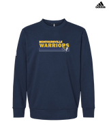 Montoursville HS Football Stripes - Mens Adidas Crewneck