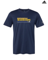 Montoursville HS Football Stripes - Mens Adidas Performance Shirt