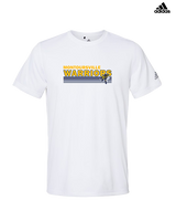 Montoursville HS Football Stripes - Mens Adidas Performance Shirt
